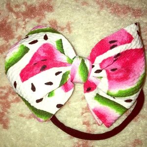 LITTLE LOPERS WATERMELON SKINNY ON BLACK NYLON